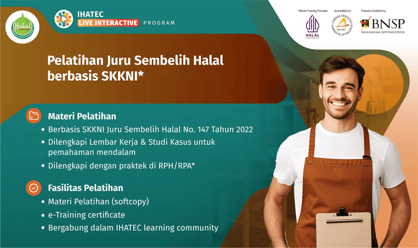 Pelatihan Juru Sembelih Halal berbasis SKKNI